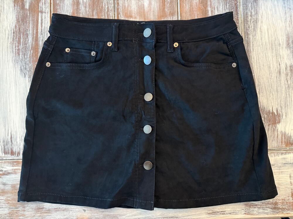 No Boundaries Black A Line Skirt Size 13
